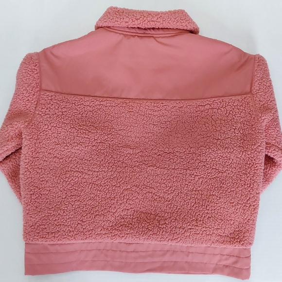 Under Armour Size XSmall Deco Rose Legacy Sherpa Full Zip Jacket-New With Tags - Picture 5 of 7